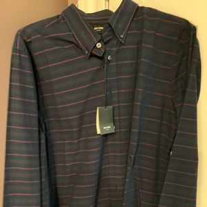 New Jack Spade Mens Blue long sleeve dress shirt L